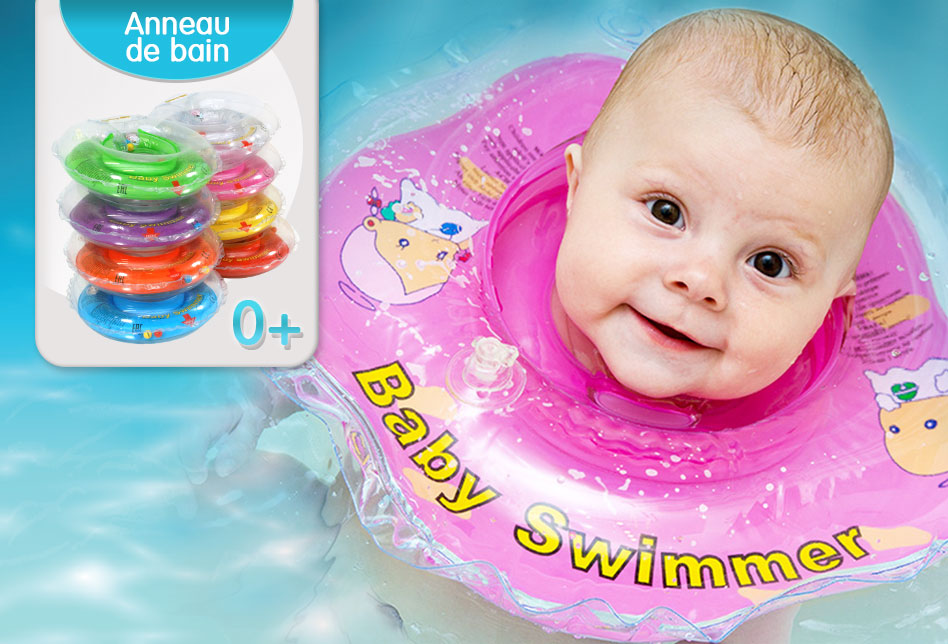 BabySwimmer cercle sur le cou pour les enfants de bain